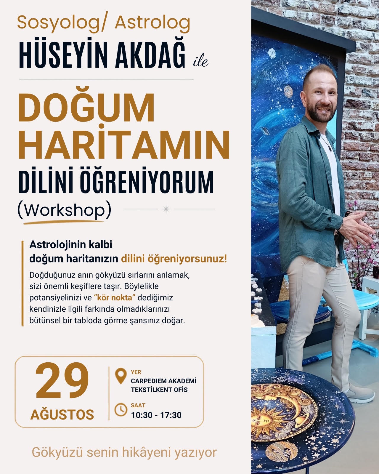 DOĞUM HARİTAMIN DİLİNİ ÖĞRENİYORUM (workshop)