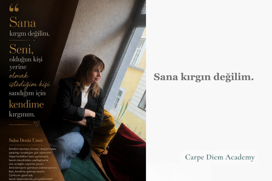 Sana kırgın değilim.