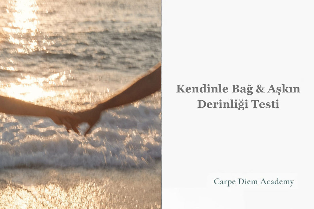Derin bir aşk istiyorsan, önce kendinle ne kadar derin bağ kurduğuna bakman gerekir.